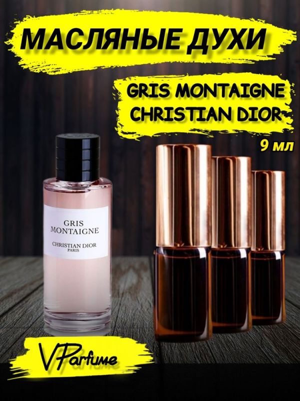 Oil perfume Christian Dior GRIS MONTAIGNE (9 ml)